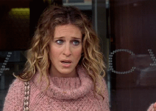 carrie Bradshaw, sex and the city, gif