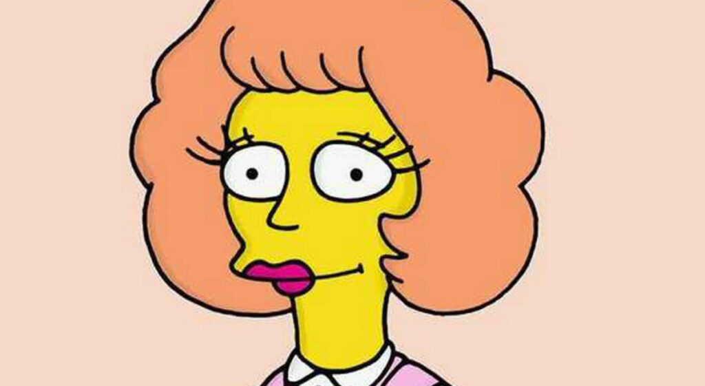 Maude Flanders, personnage de la série Les Simpson