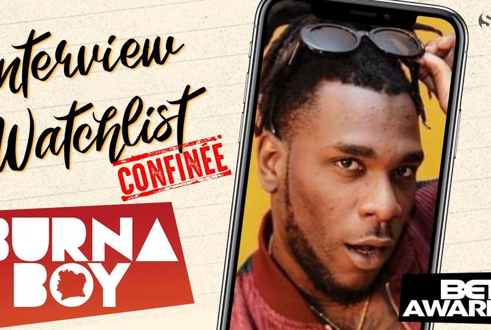 Cérémonie des BET Awards : notre interview watchlist de Burna Boy