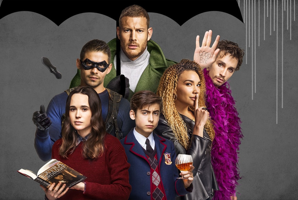 The Umbrella Academy : une première photo déjantée de Robert Sheehan (Misfits) dans la série Netflix