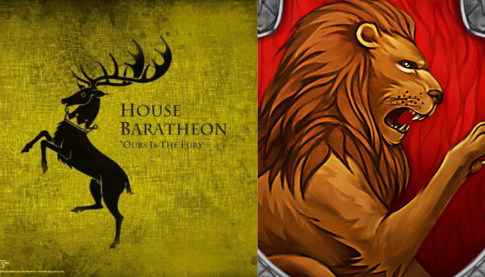 Baratheon / Gryffondor 