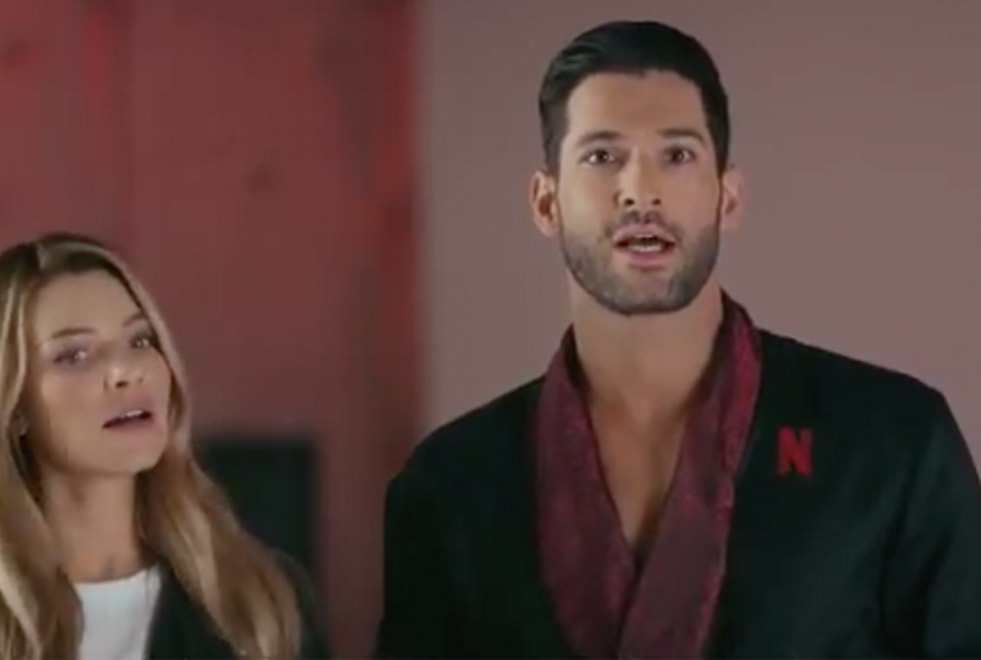 Lucifer se met à nu pour annoncer la saison 4 sur Netflix