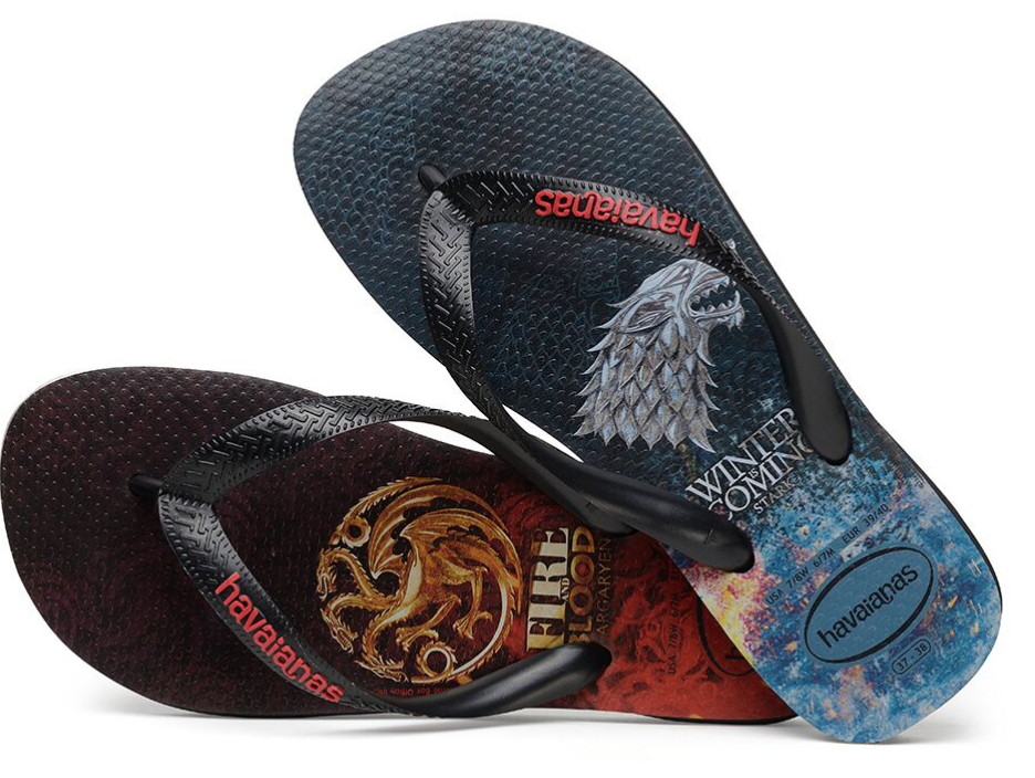 Game of Thrones : découvrez les tongs de la série chez Havaianas