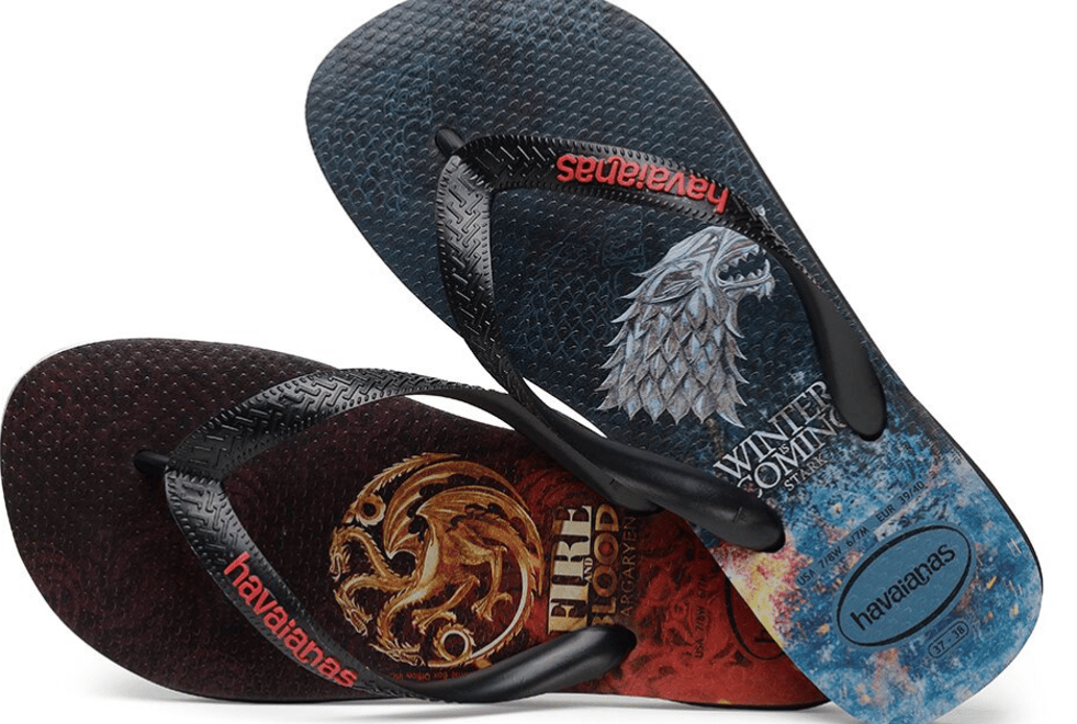 Game of Thrones : découvrez les tongs de la série chez Havaianas