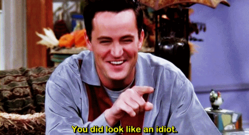 chandler friends gif