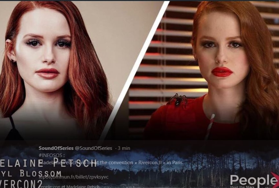 Riverdale : Madelaine Petsch à Paris pour rencontrer ses fans