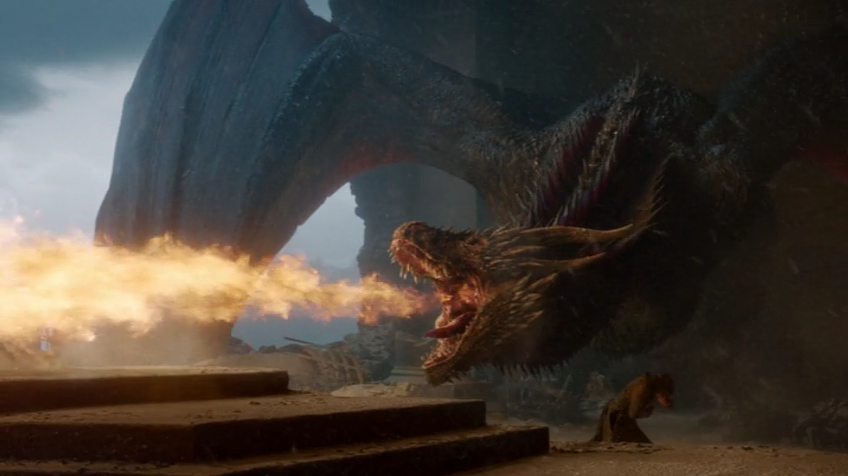 Pourquoi le dragon a brûlé la Trône de Fer ?