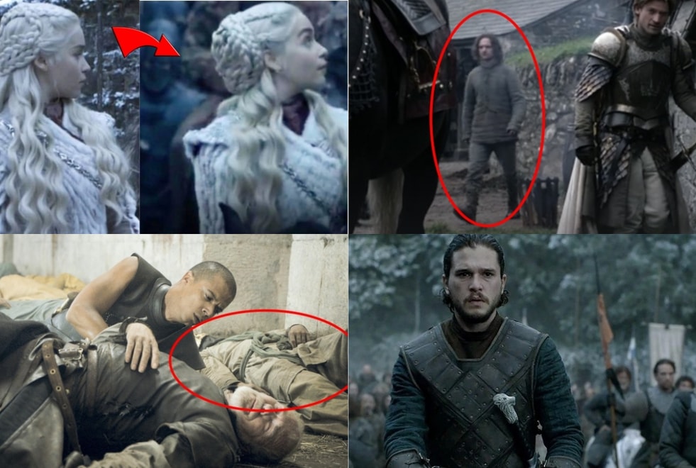 Game of Thrones : 10 erreurs que vous n’aviez pas remarquées dans la série
