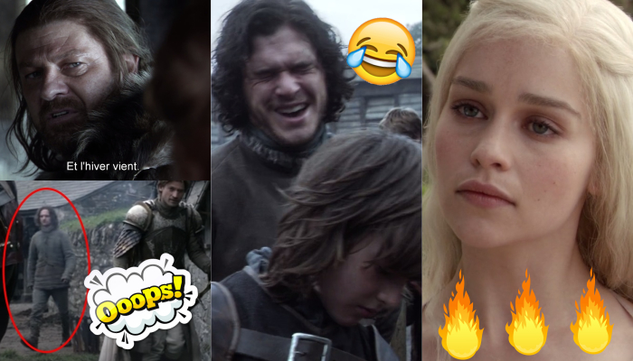 30 réflexions qu'on s'est faites en revoyant le premier épisode de Game of Thrones