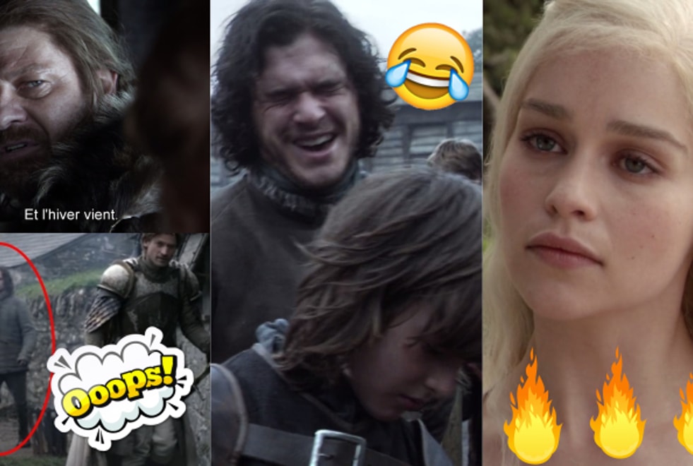 30 réflexions qu’on s’est faites en revoyant le premier épisode de Game of Thrones