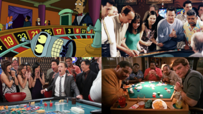 Poker, casinos, machines à sous&#8230; ces persos de séries adorent parier