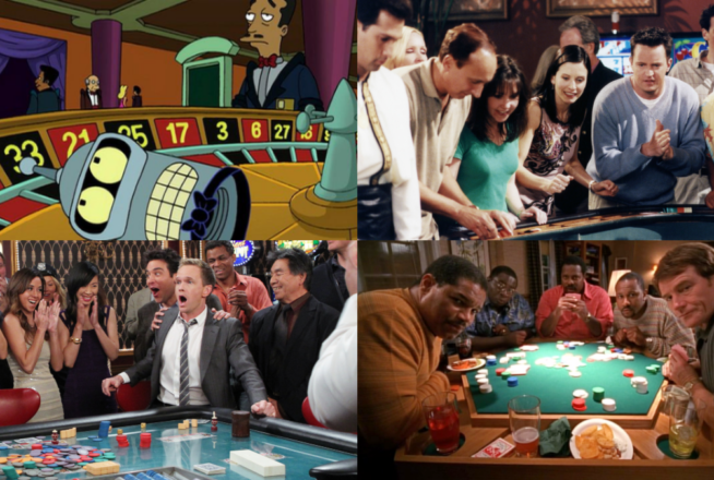 Poker, casinos, machines à sous&#8230; ces persos de séries adorent parier