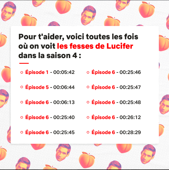 netflix lucifer fesses
