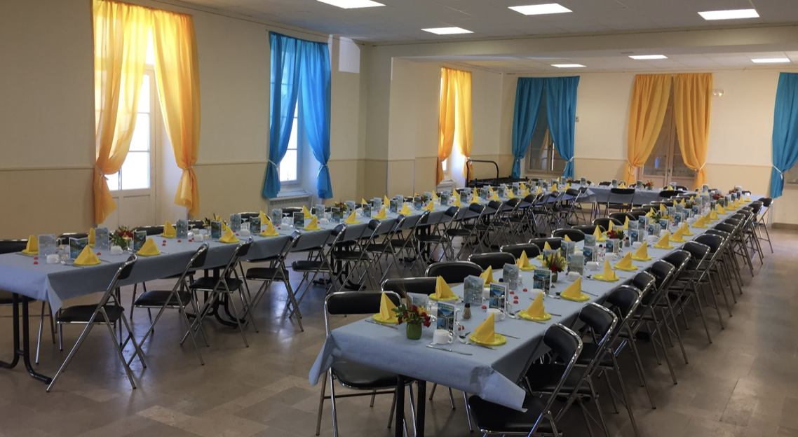 La salle des fêtes du village