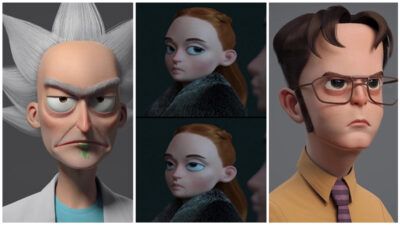Cet artiste transforme des personnages de séries version Pixar, le résultat est parfait
