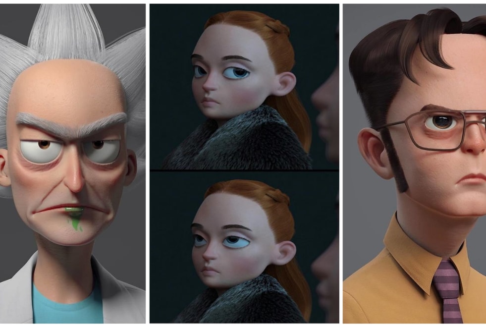 Cet artiste transforme des personnages de séries version Pixar, le résultat est parfait