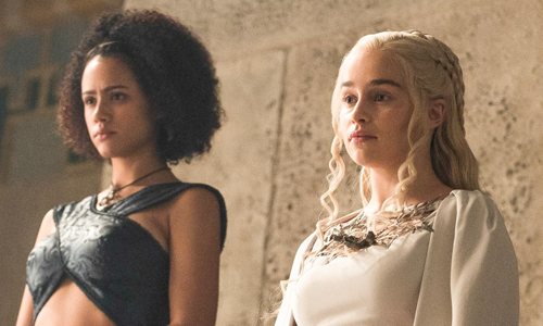 Daenerys et Missandei