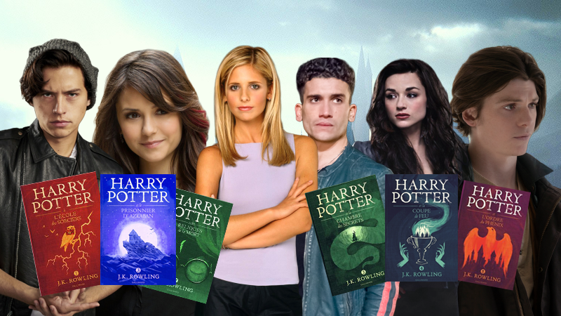 Choisis ton tome préféré d'Harry Potter, on devinera tes persos favoris de teen séries