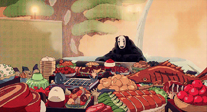 Un buffet à volonté