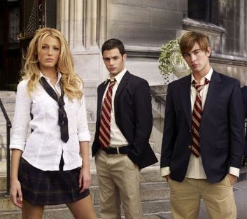 Serena, Nate et Dan (Gossip Girl) 