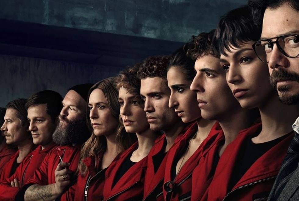 Choisis ta série préférée et découvre quel perso de la Casa de Papel sera ton date de binge-watching