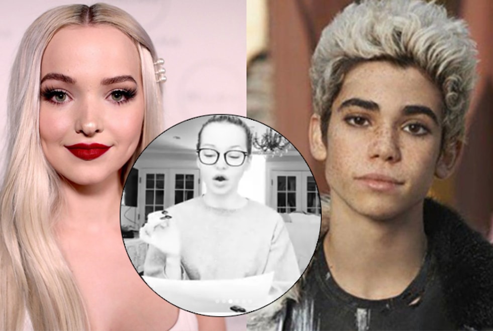 Découvrez la lettre déchirante de Dove Cameron à son ami Cameron Boyce