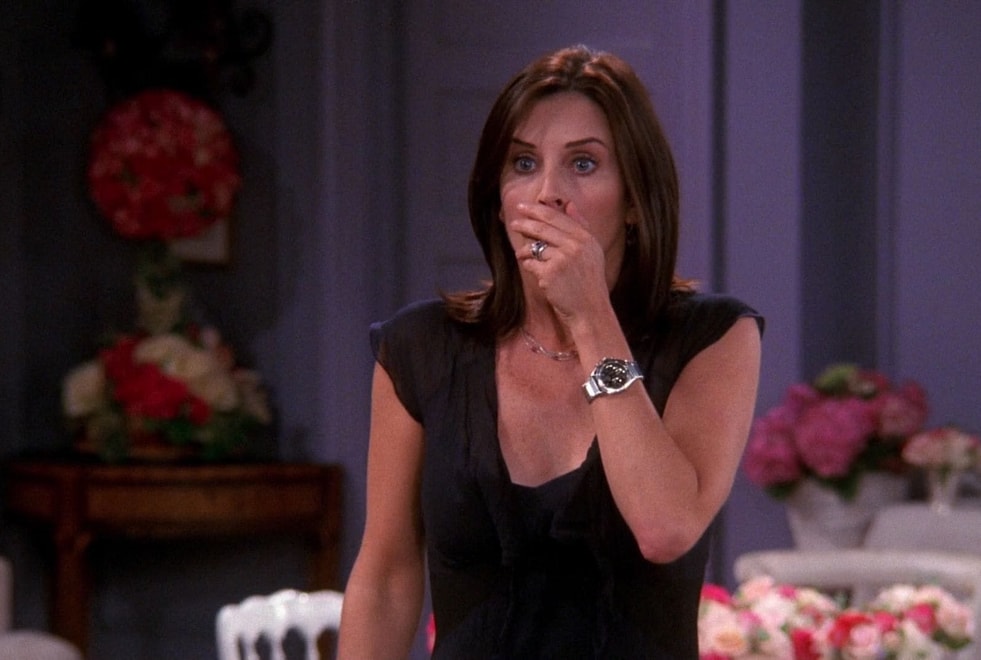 Friends : cette énorme erreur de montage avec Monica que vous n’aviez jamais vue