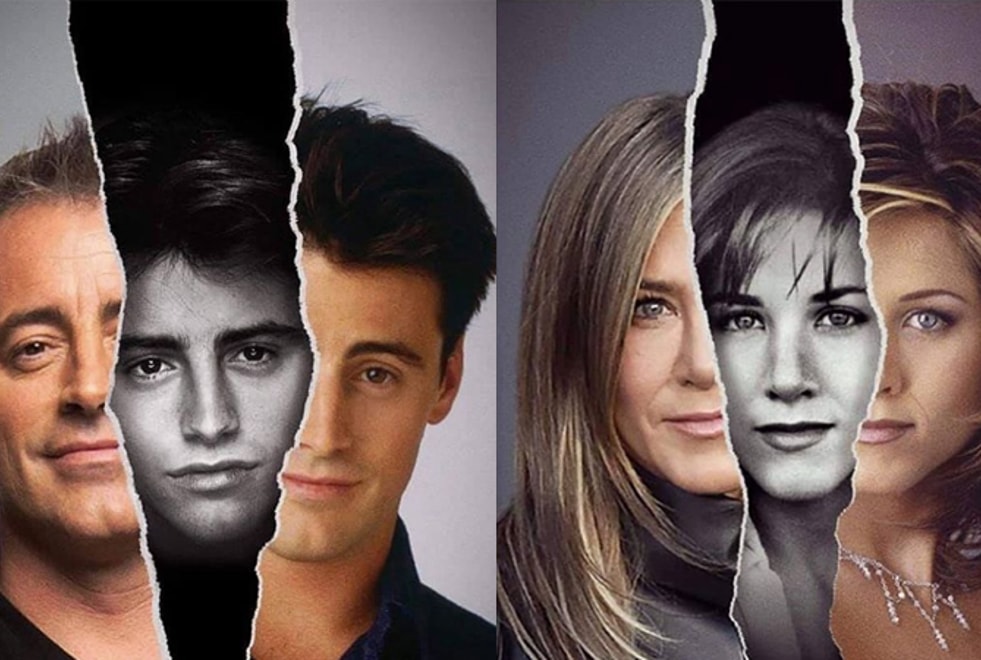 Friends : ces magnifiques fan arts « avant/après » vont vous rendre nostalgiques