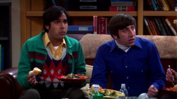 howard raj the big bang theory