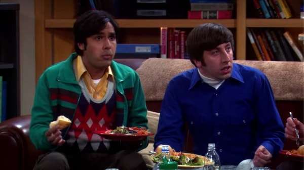 howard raj the big bang theory