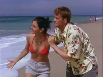 Que Joey et Chandler te fassent pipi dessus à cause d'une méduse