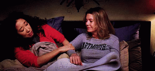Meredith et Cristina (Grey's Anatomy)