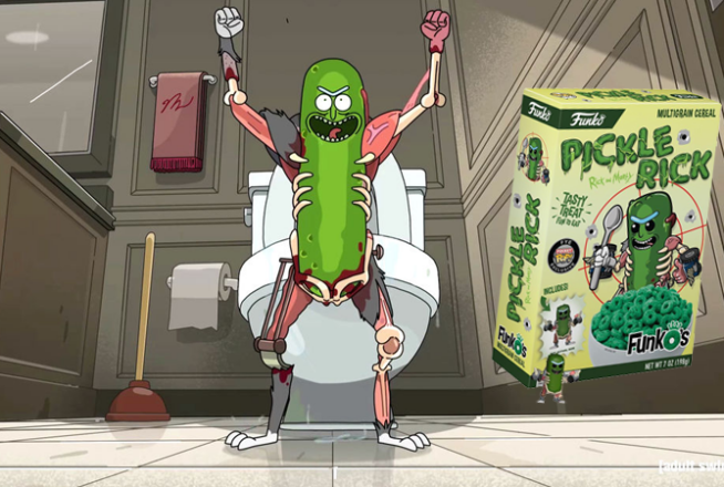 Rick and Morty : mettez les céréales Pickle Rick dans votre bol (avant le lait évidemment)
