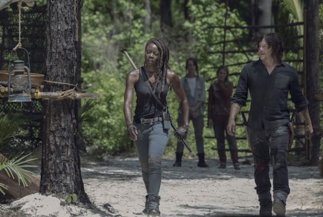 The Walking Dead : c&rsquo;est quoi ces cicatrices X sur le dos de Daryl et Michonne ?