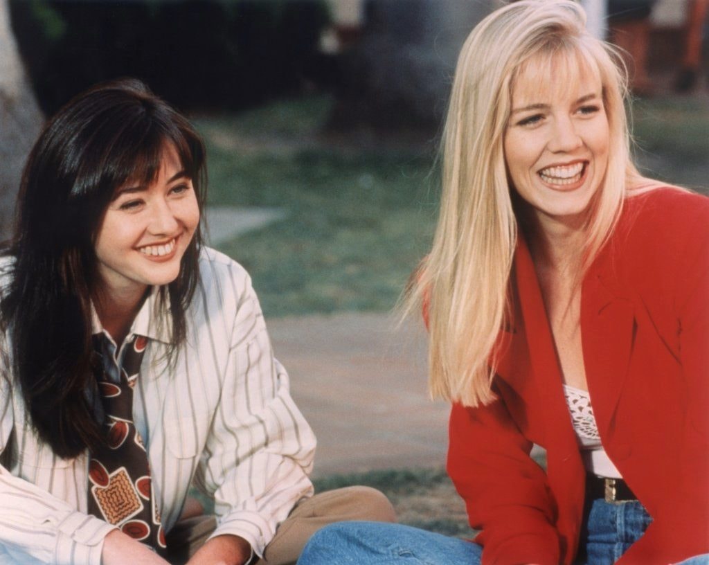 Shannen Doherty et Jennie Garth (Beverly Hills, 90210) séries