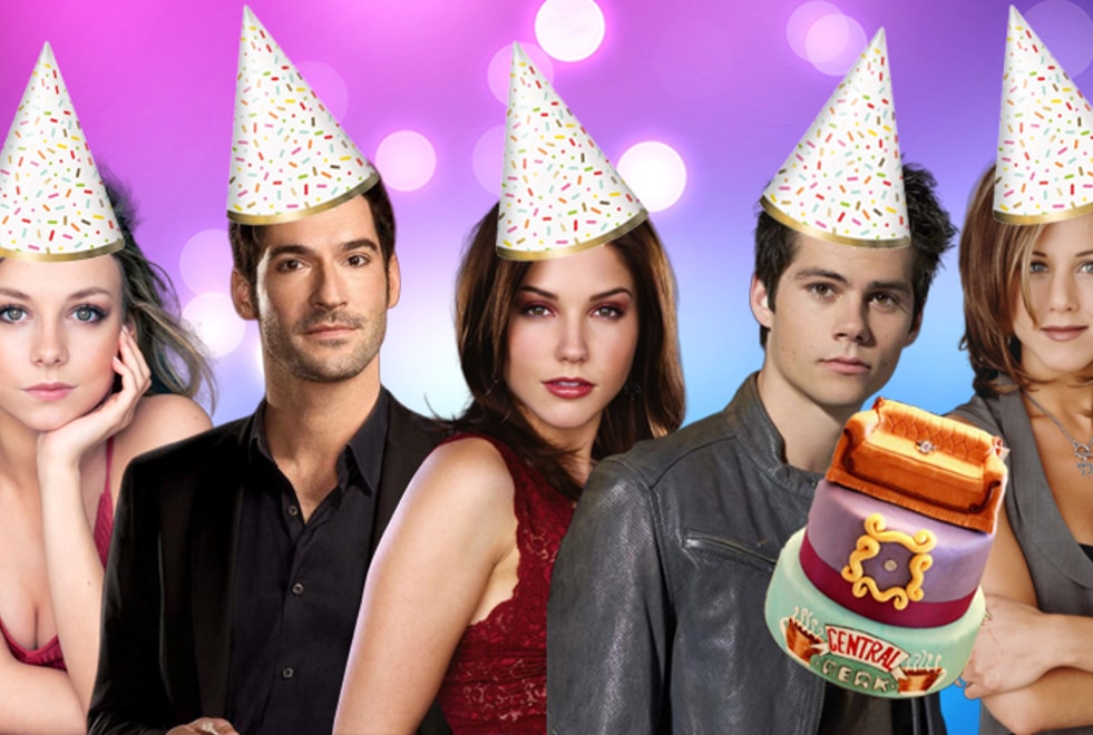 Organise ta soirée d’anniversaire parfaite et on te dira quels persos de séries seront invités