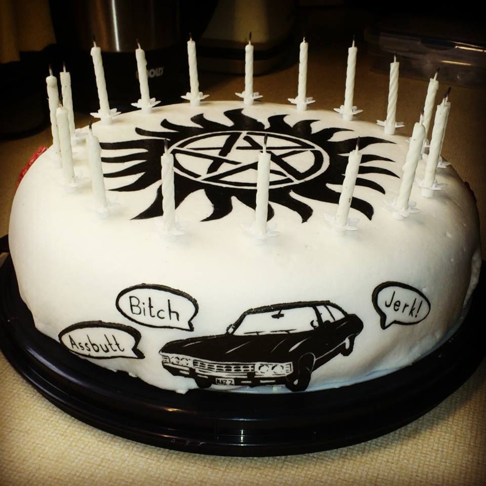 Ce gâteau Supernatural