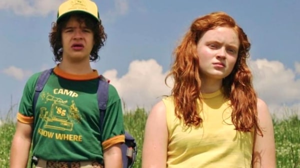 dustin max stranger things