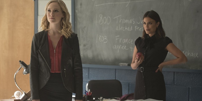the vampire diaries, sybil, caroline