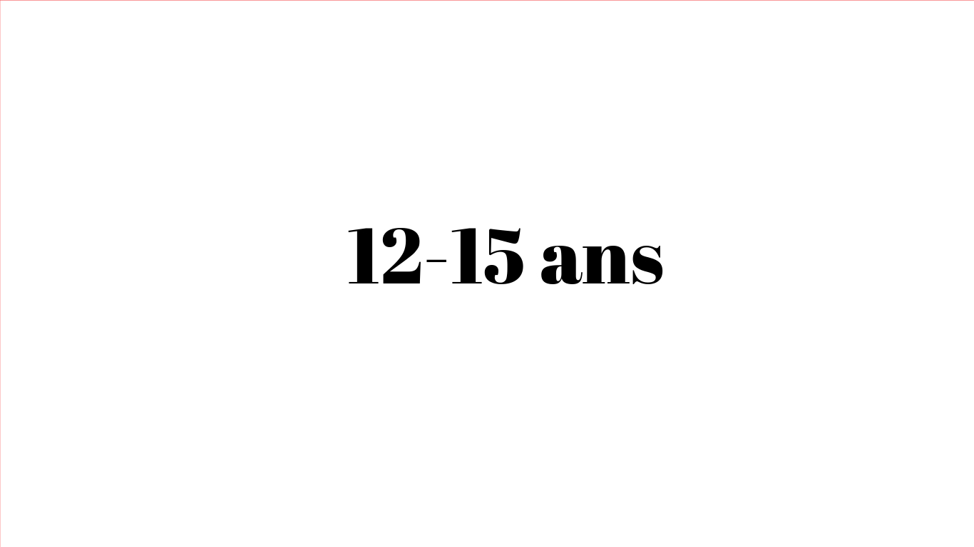 12-15 ans