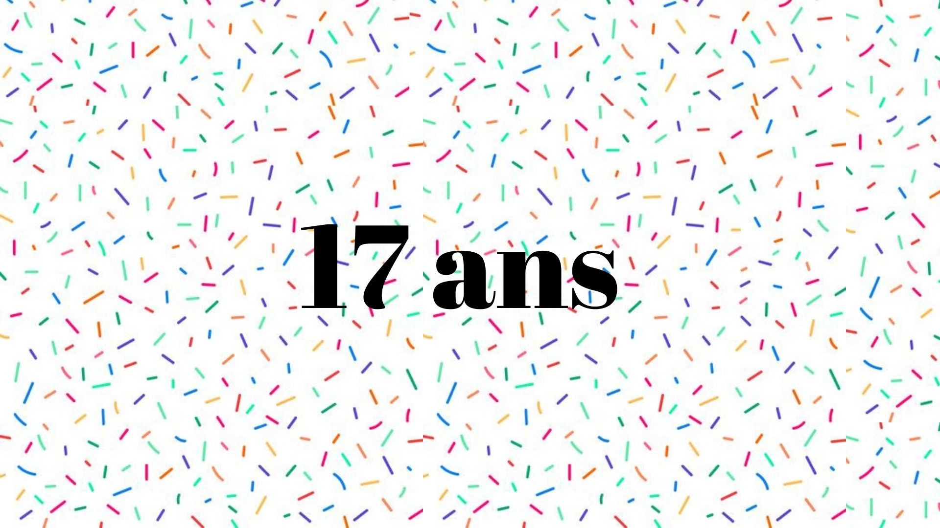 17 ans 