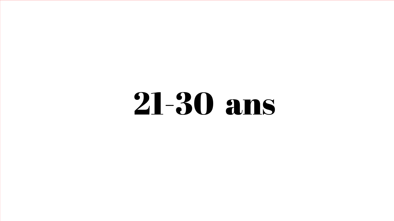 21-30 ans