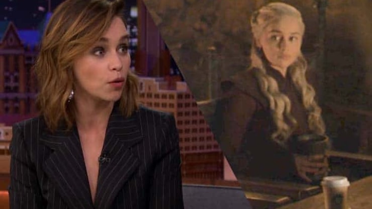 Game of Thrones : on sait enfin à qui appartient le gobelet de café, Emilia Clarke dévoile le coupable