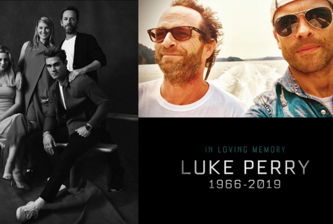 Riverdale : les acteurs rendent un dernier hommage à Luke Perry sur les réseaux sociaux