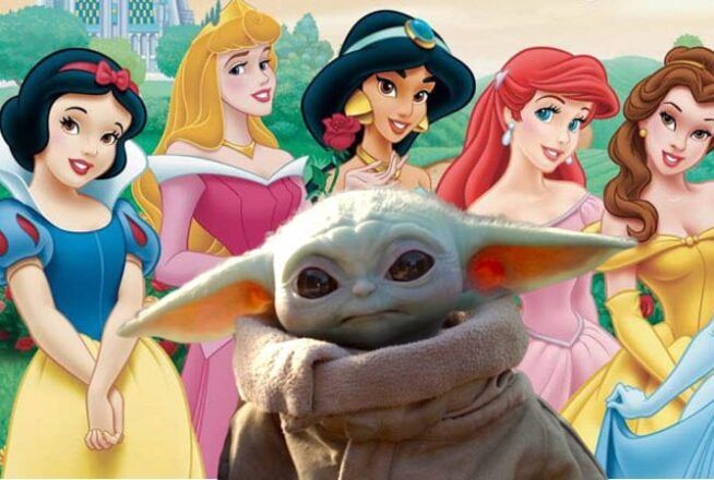 Une artiste détourne Baby Yoda en princesses Disney et le résultat est parfait
