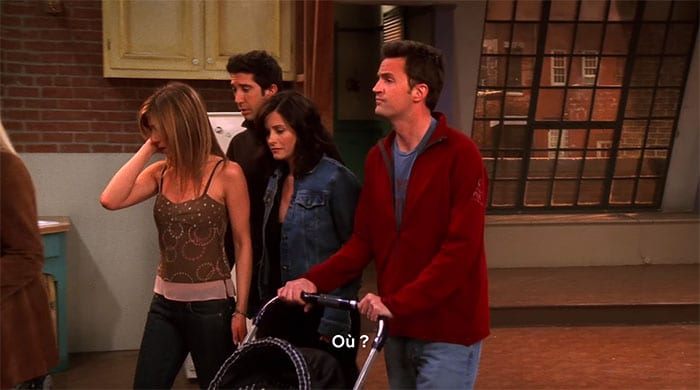 Friends Chandler fin