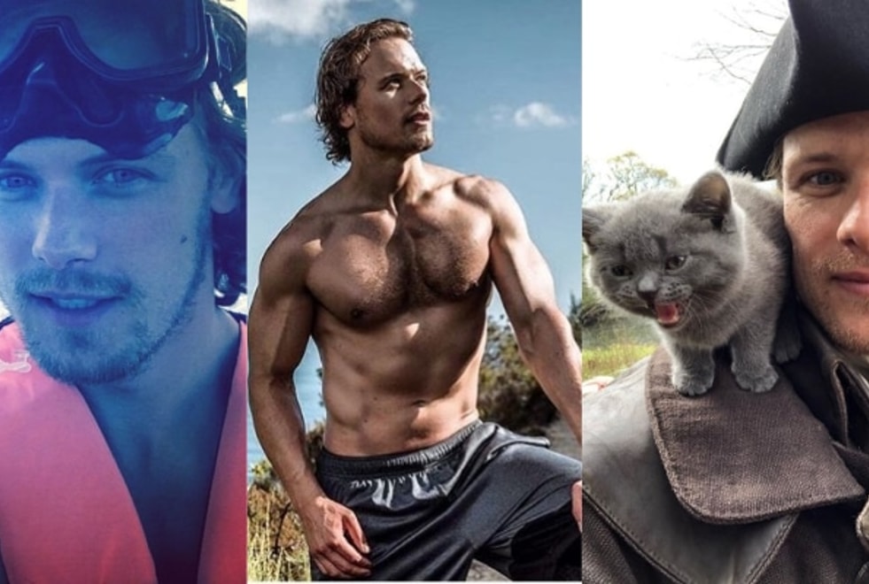 Top ridicule mais assumé des photos sexy de Sam Heughan (Outlander)