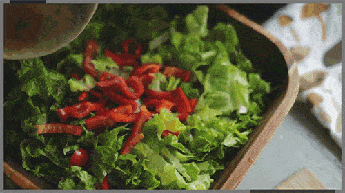 Une salade composée