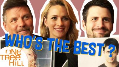 Les Frères Scott : James Lafferty, Shantel VanSanten et Paul Johansson jouent à Who's the best