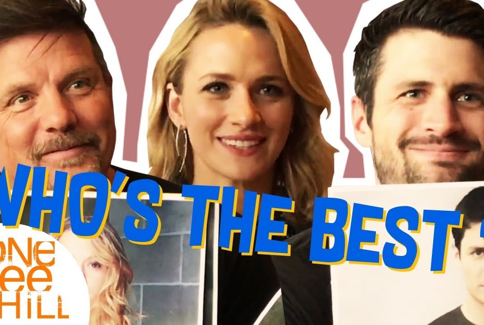 Les Frères Scott : James Lafferty, Shantel VanSanten et Paul Johansson jouent à Who’s the best